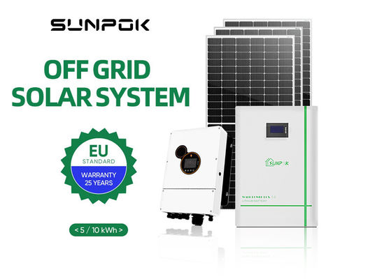 Hybrid Inverter Photovoltaic Mounting System 5000w 6000w 8000w Solar Photovoltaic System