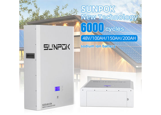 Self - Discharge Rate 2% Per Month Sodium Ion Battery SP-48100-BG-NA Long Lasting