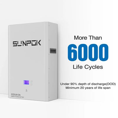 RS232 Sodium Ion Battery High Safety Output Power Range 5-30 KWh