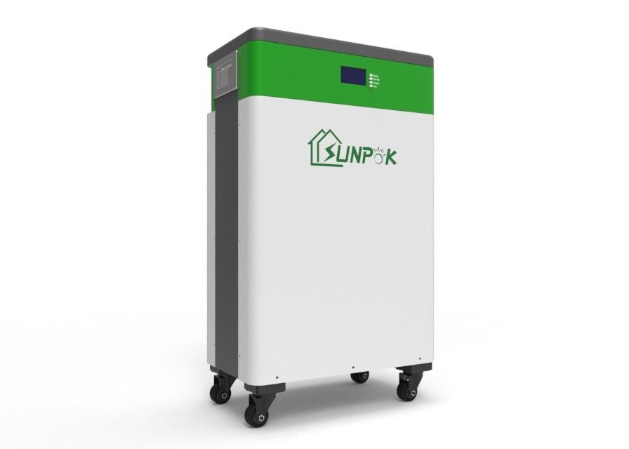 แบตเตอรี่ลิเธียมที่เก็บพลังงานหมุนเวียนสีเขียว IP21 Li Ion Battery สำหรับระบบพลังงานแสงอาทิตย์