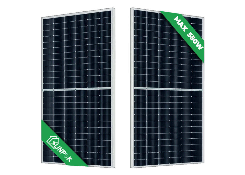 450W MBB Half Cell Solar Panel Mono PV Panels สำหรับการจัดเก็บพลังงานระบบพลังงานแสงอาทิตย์