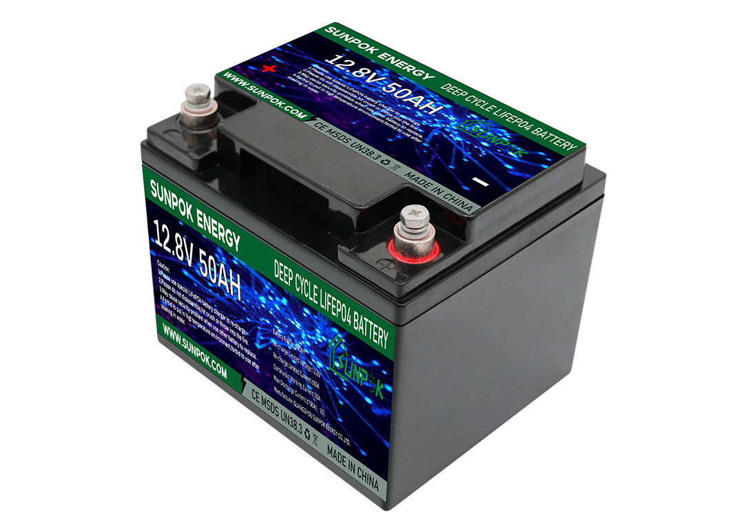 แบตเตอรี่ลิเธียมไอออนรอบลึก 12V 50Ah สำหรับการจัดเก็บพลังงานแสงอาทิตย์