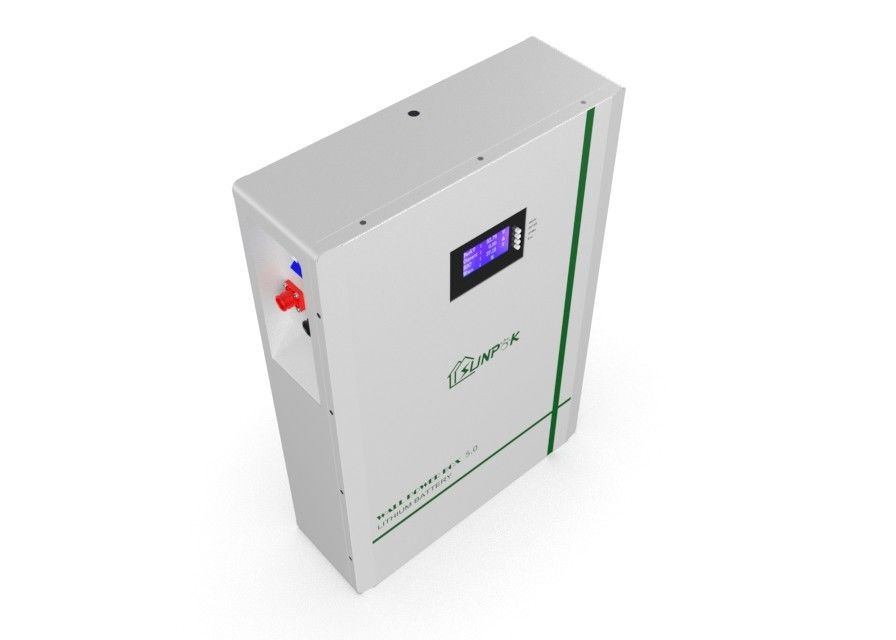 พลังงานแสงอาทิตย์ 48V แบตเตอรี่ลิเธียมไอออน 100ah Lifepo4 5.12 Kwh พร้อมระบบ BMS