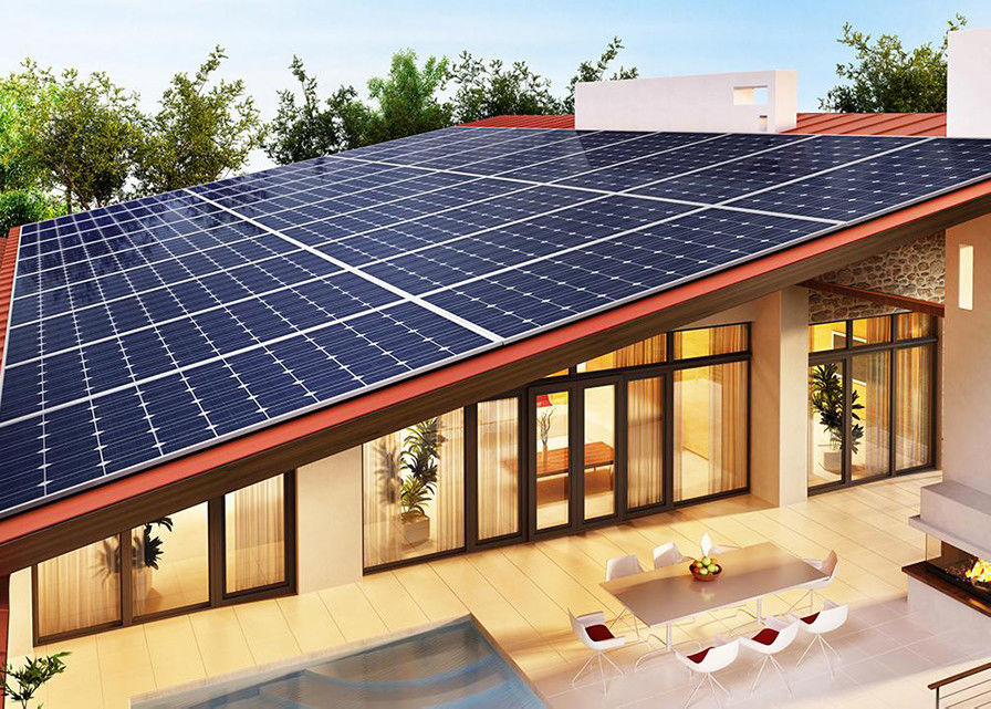 การจัดเก็บพลังงานแบบไฮบริดเสร็จสมบูรณ์นอกระบบสุริยะแบบกริด 20kw 15kw บนกริดนอกระบบสุริยะแบบกริด