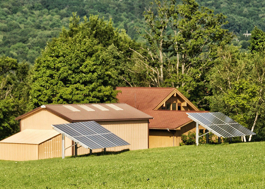 24V 48V 10kw 15kw Hybrid Solar Power Generator System TUV สำหรับอาคารสาธารณะ