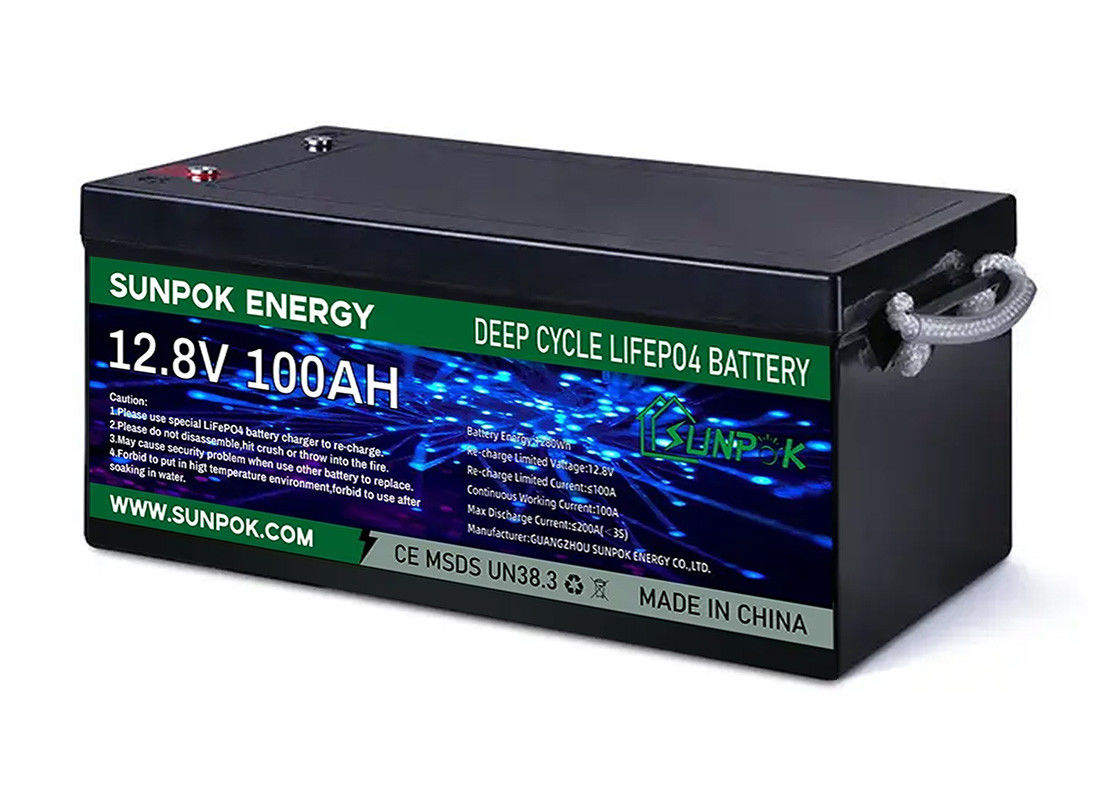 Deep Cycle อายุการใช้งานยาวนานขึ้นปลอดภัย 24v 48v 100ah รถกอล์ฟ Lifepo4 แบตเตอรี่ลิเธียมไอออน