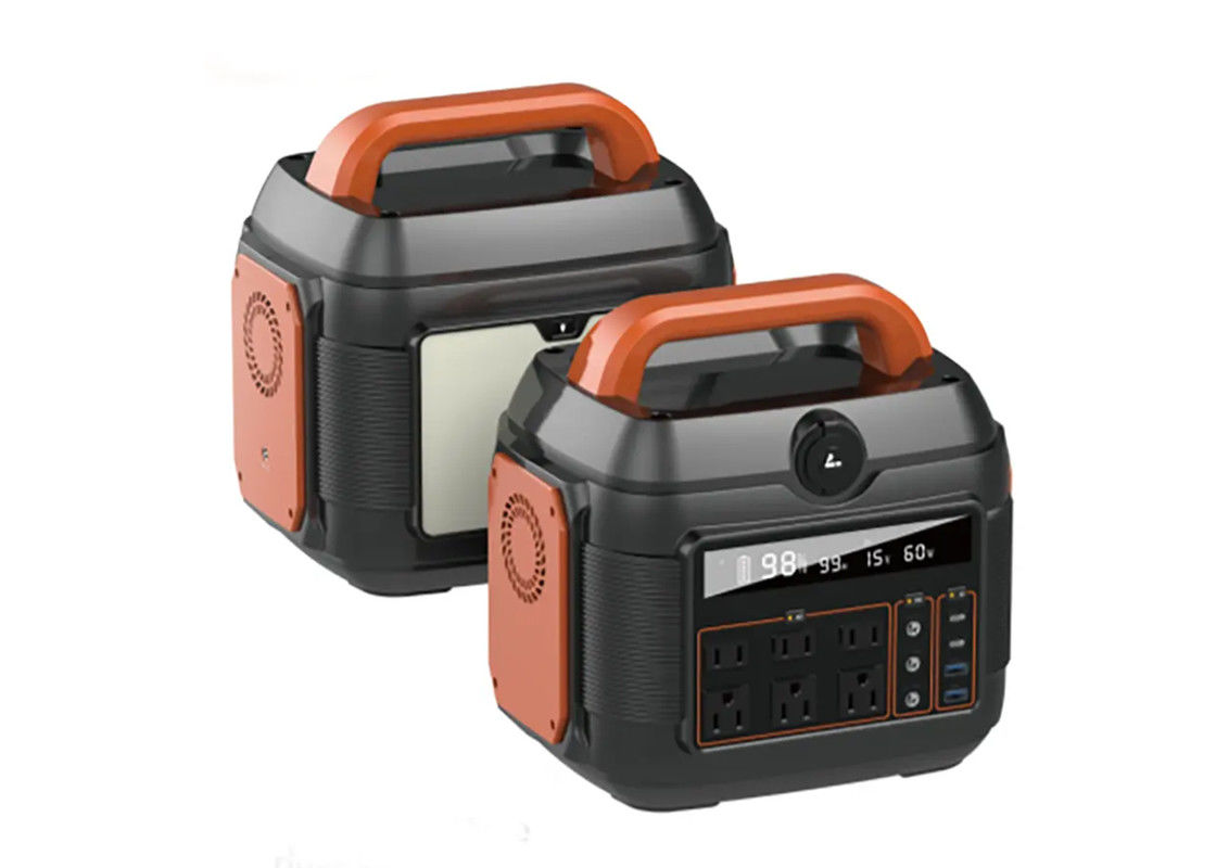 576wh ธนาคารพลังงานแสงอาทิตย์จัดหาแบตเตอรี่ลิเธียม 600w สำหรับไฟดับ แหล่งจ่ายไฟแบบพกพา