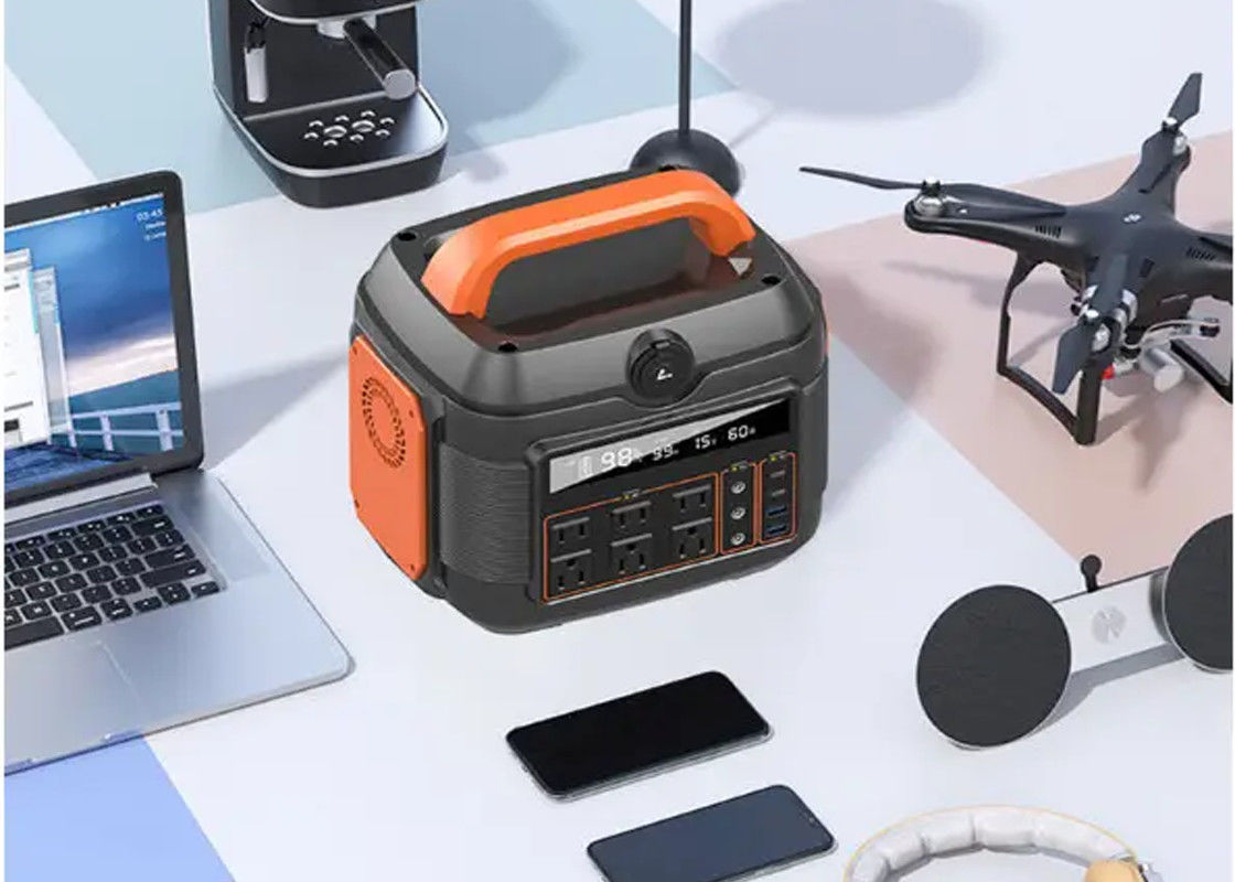 600W 1024wh เครื่องกำเนิดไฟฟ้าพลังงานแสงอาทิตย์แบบพกพาลิเธียมสำหรับตั้งแคมป์กลางแจ้งที่บ้าน