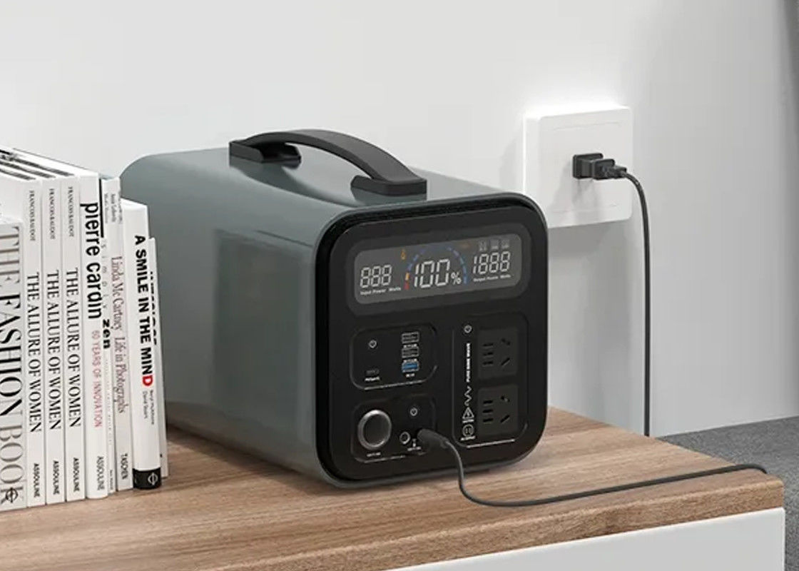 1000w Mobile Powerstation Camping Bank ที่เก็บพลังงานแบบพกพาแหล่งจ่ายไฟกลางแจ้ง
