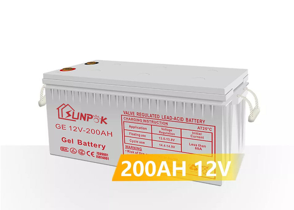 แบตเตอรี่เจล 12V 50Ah 100Ah 150Ah: เพลิดเพลินไปกับการจัดเก็บพลังงานแสงอาทิตย์ที่เหมาะสมด้วย Sunpok