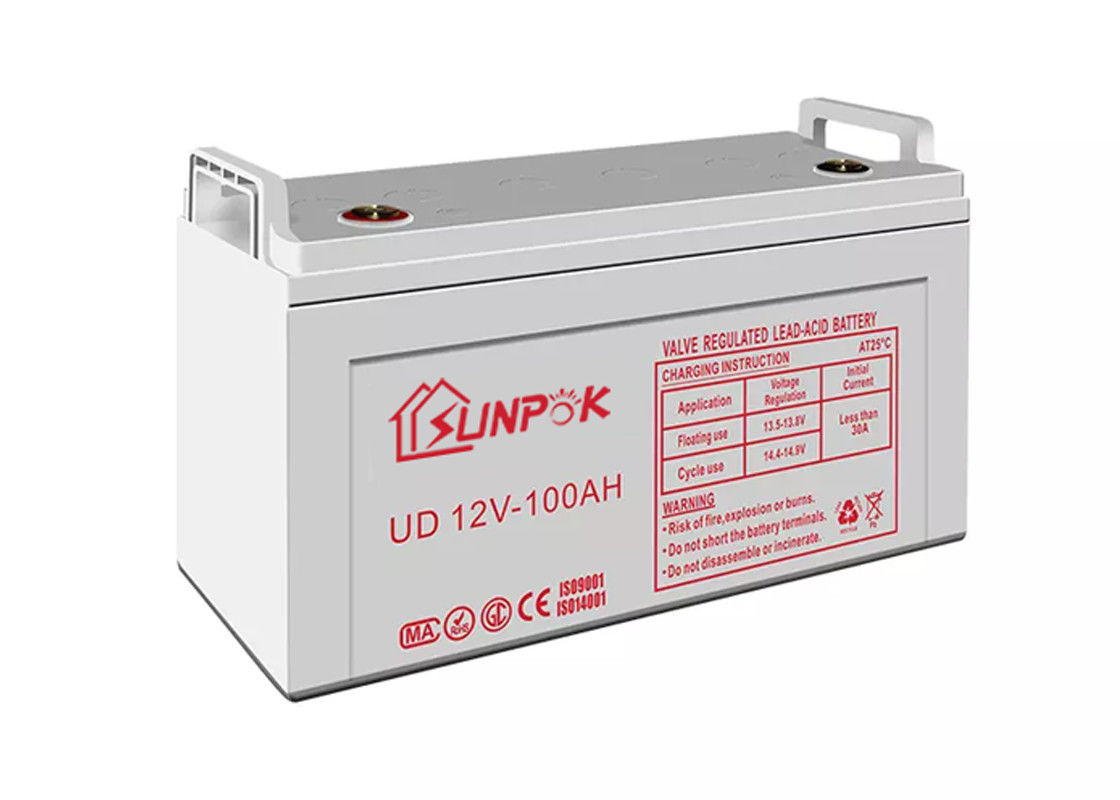 12v 100ah 200ah 250ah Lead Acid Batteries แบตเตอรี่ชนิดเจลพลังงานแสงอาทิตย์