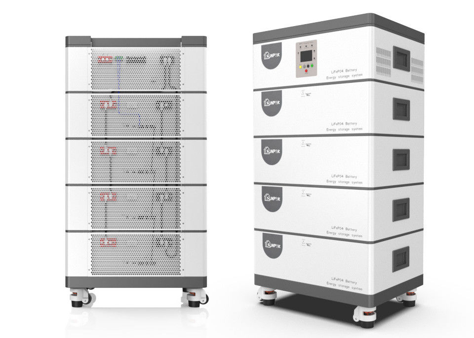 Sunpok All-In-One Battery 5kva 6kva 8kva 10kva สำหรับบ้าน All in One Stacked ESS System