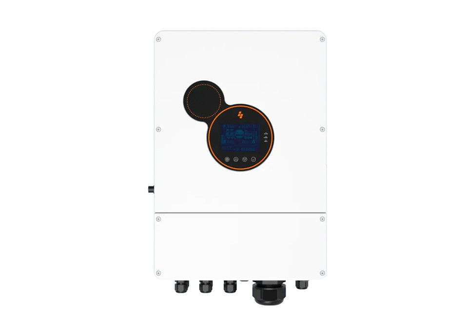 Sunpok 5kva Mppt 450vdc Pv อินพุต 220v 48v 5kw On Off Grid Tie Hybrid Solar Inverter