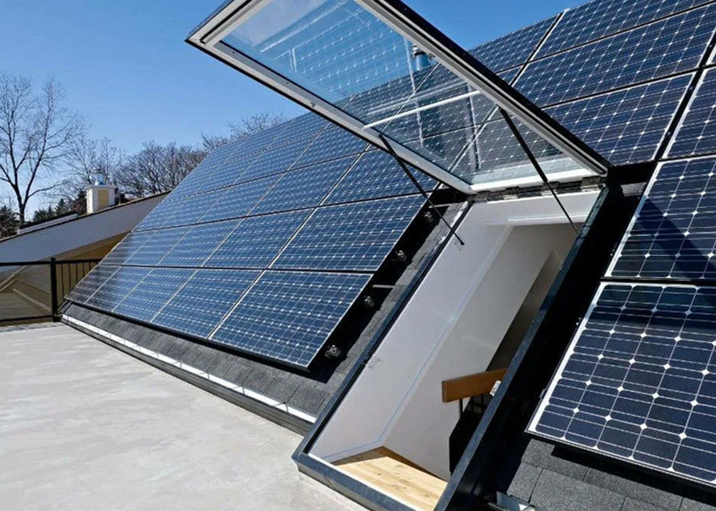 ชุดระบบพลังงานแสงอาทิตย์แบบไฮบริด 3 เฟส 5Kw 8Kw 10Kw 48V ระบบพลังงานแสงอาทิตย์แบบสมบูรณ์
