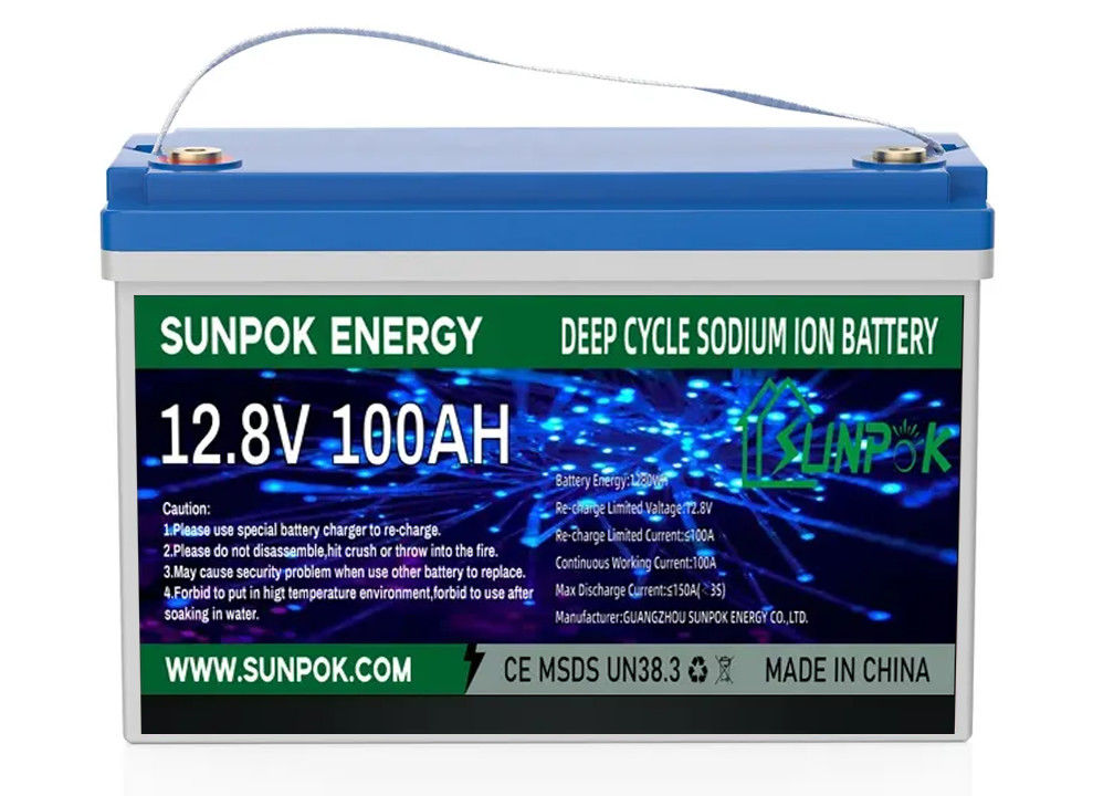 ขายแบตเตอรี่ลิเธียม Sunpok 100ah 200ah 300ah 12v lipo แบตเตอรี่ลิเธียม