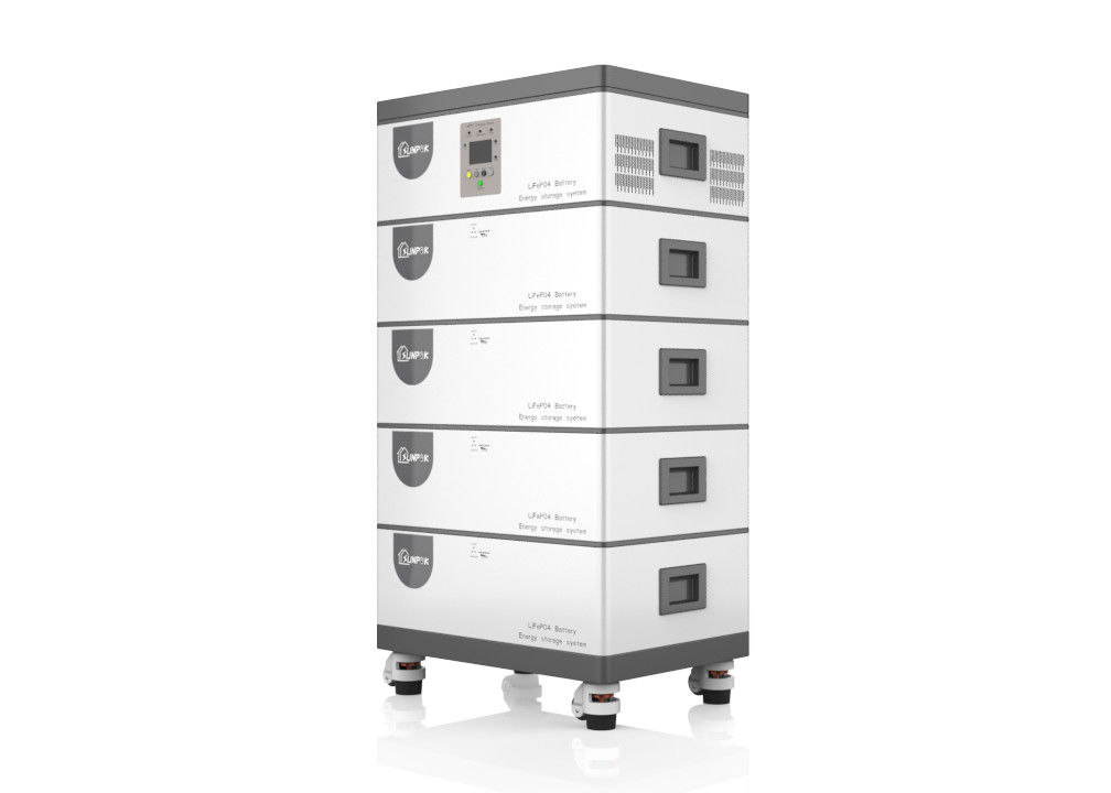 บ้าน 51.2V 100Ah 5KWh แบตเตอรี่ 3.2KW Inverter ระบบเก็บพลังงานทั้งหมดในหนึ่ง