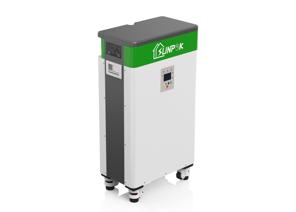 ลิเธียมไอออน All In One ESS ระบบพลังงานแสงอาทิตย์ 5kW 10kWh LiFePO4 ระบบจัดเก็บแบตเตอรี่