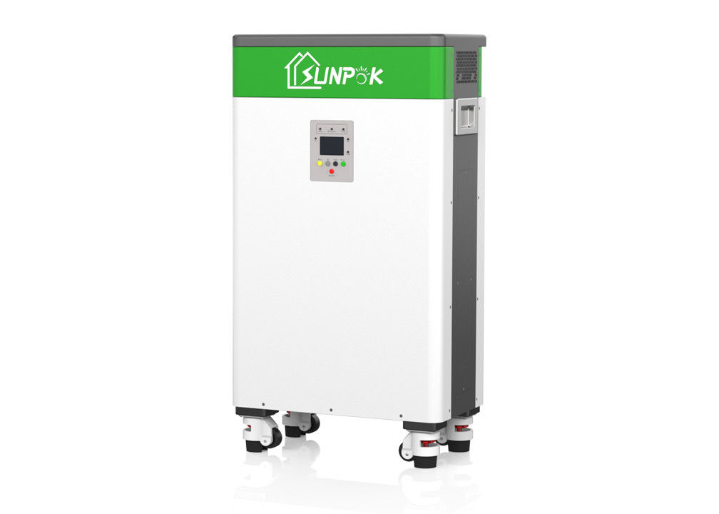 ไฟฟ้าแรงสูง 5kwh 20kwh ระบบจัดเก็บพลังงานทั้งหมดในที่เดียวไฮบริดอินเวอร์เตอร์พลังงานแสงอาทิตย์และแบตเตอรี่ ESS