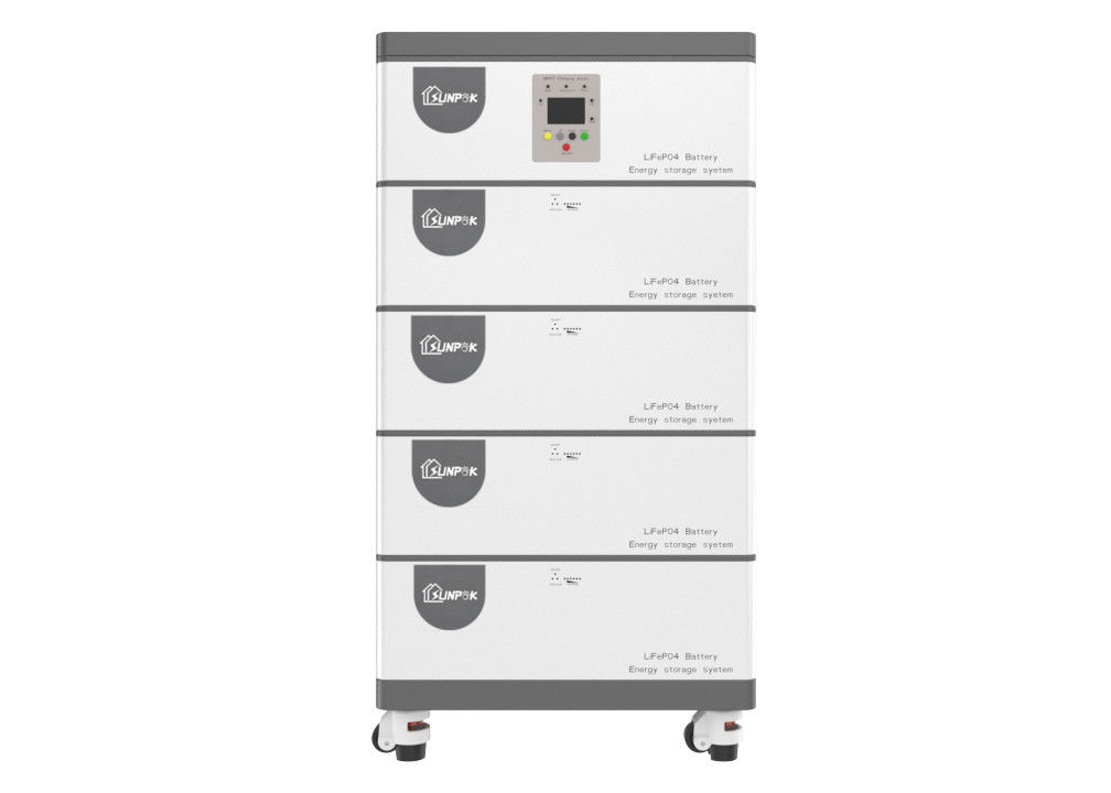 ทำระบบพลังงานแสงอาทิตย์แบบ Off Grid ขนาด 10kw 48V สีขาว