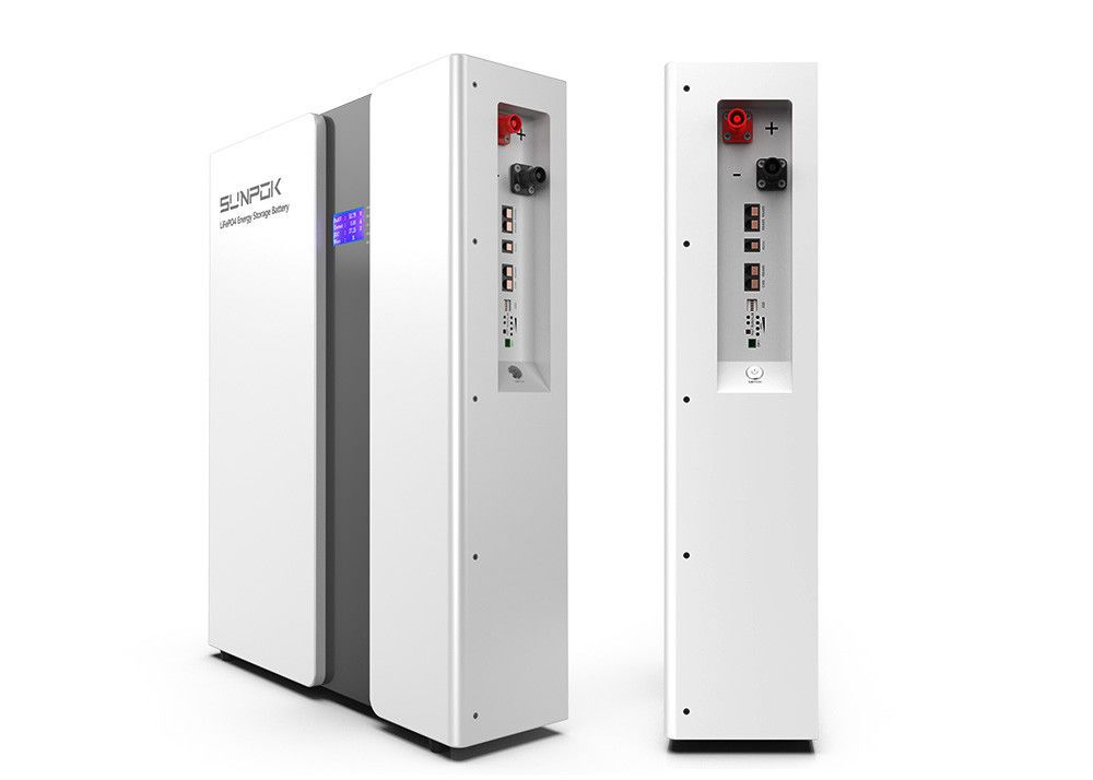 การเก็บพลังงานแสงอาทิตย์ Lifepo4 แบตเตอรี่ 48V 200Ah 10kw 20Kwh 30Kwh 50Kwh วงจรลึก