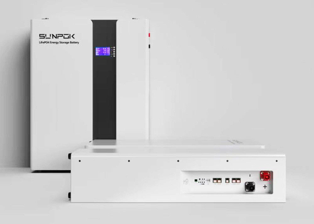 การเก็บพลังงานแสงอาทิตย์ Lifepo4 แบตเตอรี่ 48V 200Ah 10kw 20Kwh 30Kwh 50Kwh วงจรลึก