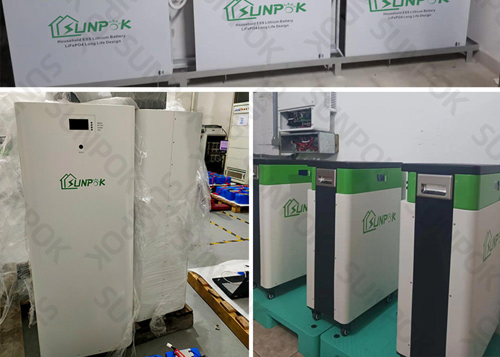 Odm 48V 51.2V แบตเตอรี่ลิตিয়ামไอออนสําหรับการเก็บพลังงานแสงอาทิตย์ รับประกัน 12 ปี
