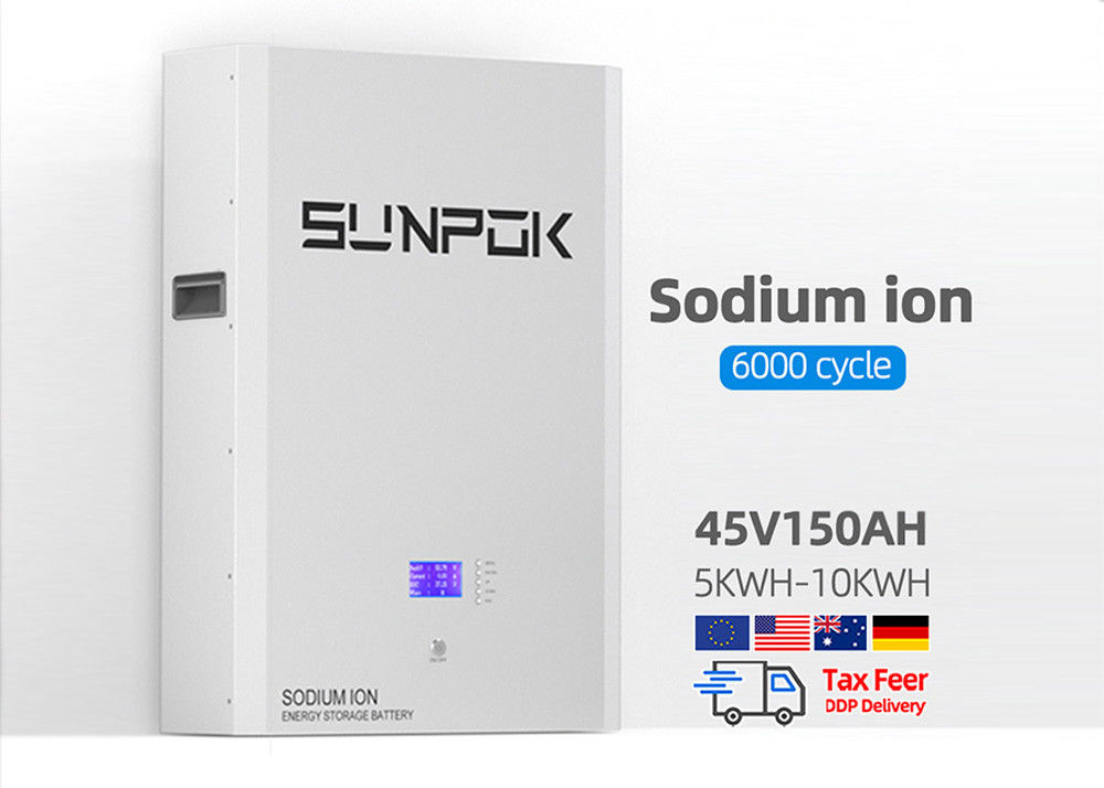 แบตเตอรี่โซเดียมไอออนความทนทานสูง SP-48100-BG-NA ด้วยระยะกําลังผลิต 5-30 KWh
