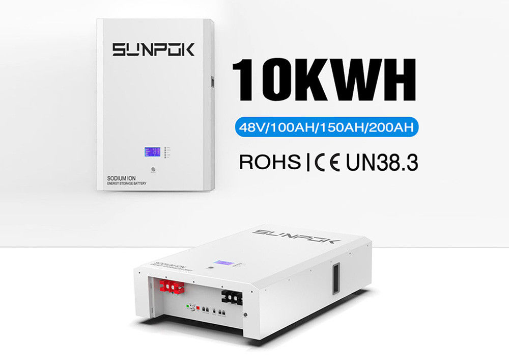 แบตเตอรี่โซเดียมไอออนความทนทานสูง สร้างใน Smart BMS 2% ต่อเดือน อัตราการปล่อยของตัวเอง