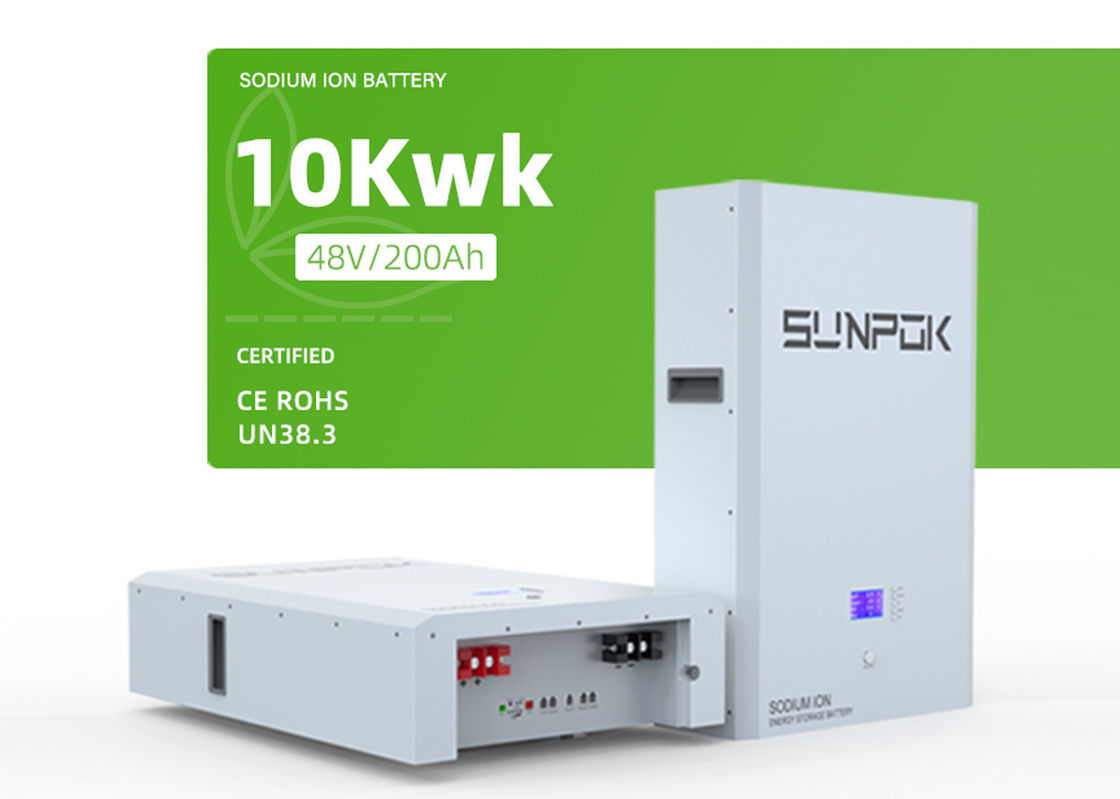 แบตเตอรี่โซเดียมไอออนความจุสูง สร้างในระบบติดผนัง Smart BMS