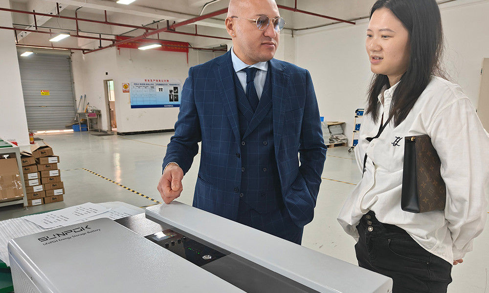 ระบบแบตเตอรี่พลังแสงอาทิตย์ ESS All-In-One ระบบแบตเตอรี่พลังแสงอาทิตย์ LiFePO4 5kW 10kWh