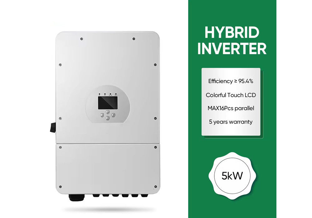 ระบบพลังงานไฮบริด อินเวอร์เตอร์ ระบบพลังงานแสงอาทิตย์ 3kw 3kva 3000w แบตเตอรี่ลิเดียม 48V 200ah