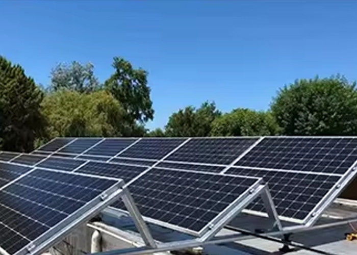 แพเนลแสงอาทิตย์ Para Casa Costos 400W 410W 450W 550w แพเนลแสงอาทิตย์ Pv โมโนคริสตัล จําหน่าย ราคาปลีก