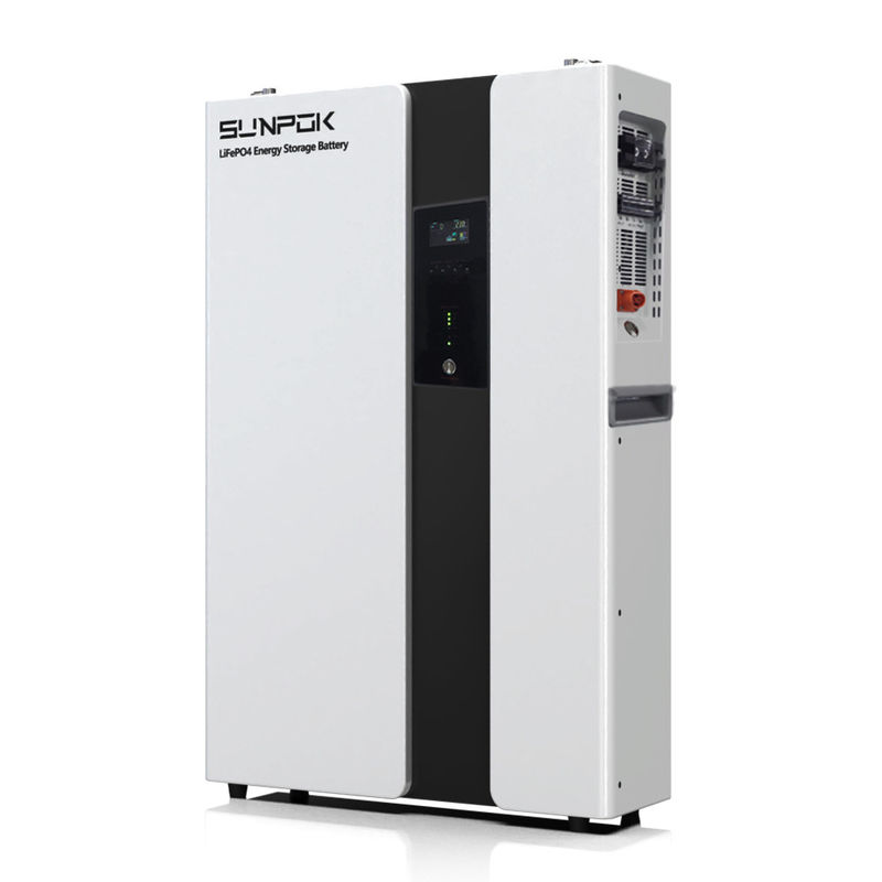 แบตเตอรี่ที่เก็บพลังงานจากพลังงานดวงอาทิตย์ 5kw 10kw สําหรับระบบเก็บพลังงานในบ้าน