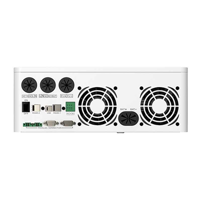 8.2KW 10.2KW DC 220/230V AC สะอาด Sine Wave โซลาร์ MPPT สอง ON / OFF Grid ไฮบริดโซลาร์ อินเวอร์เตอร์