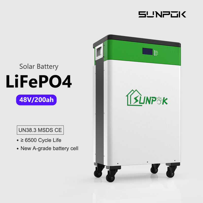 ผนังพลังงานการออกแบบใหม่ 5kw Lifepo4 48v 200ah Wall 10kwh บ้านแบตเตอรี่ลิตียม 51.2v แบตเตอรี่แสงอาทิตย์