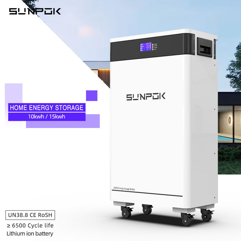 48v 200ah 300ah 400ah แบตเตอรี่แสงอาทิตย์ ลิทธิียม Mppt แบตเตอรี่แสงอาทิตย์ ไฮบริด Inverter ที่พักเก็บพลังงาน