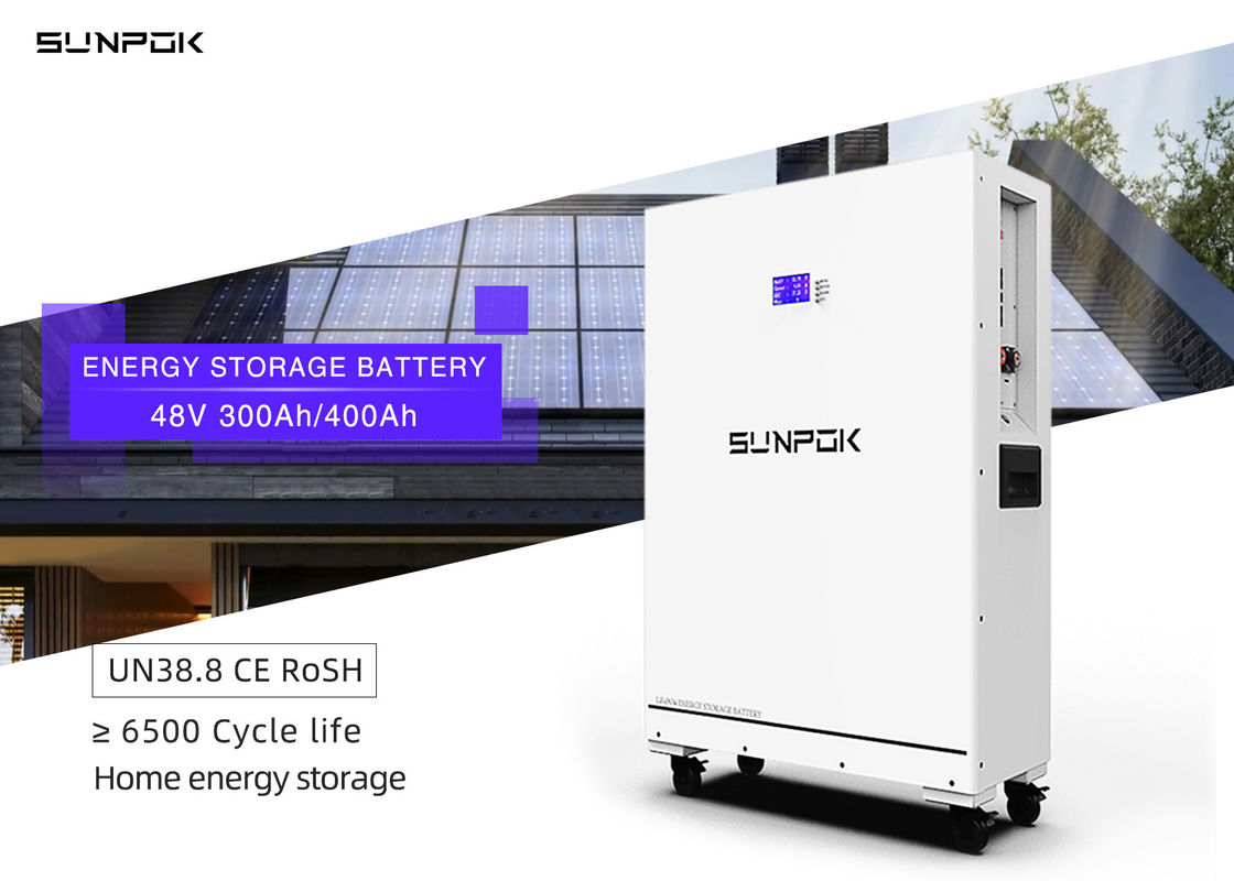 ระบบเก็บพลังงานแสงอาทิตย์ แบตเตอรี่ 48v 51.2v 200ah 400ah Inverters ระบบบ้านแบตเตอรี่