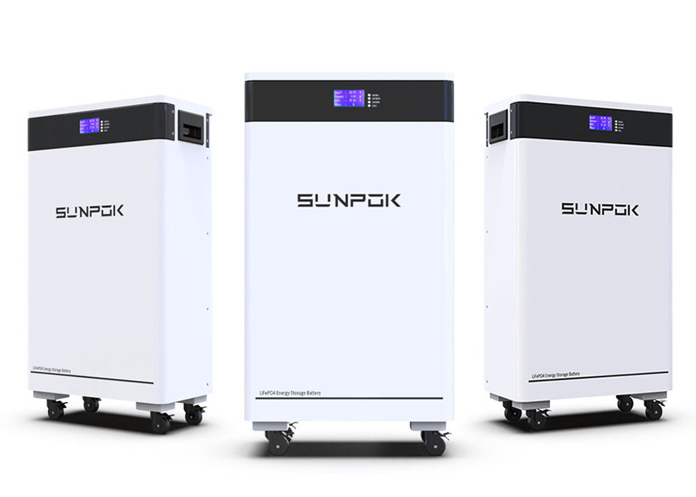 แพ็คแบตเตอรี่ ไลتیمไอออนแสงอาทิตย์ 48v 200ah 300ah 400ah Lifepo4 แบตเตอรี่ ไลتیمไอออนแบบชาร์จใหม่