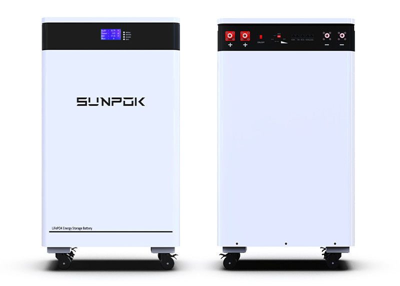 แบตเตอรี่ลิทธิียมไอออน 5kw 10kw 40kw Bms วงจรลึก 48v 100ah 200ah 300ah แบตเตอรี่ลิทธิียมไอออน