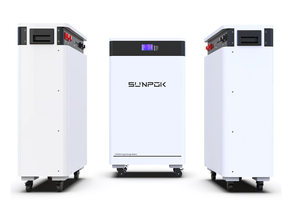 แพ็คแบตเตอรี่ลิตยูมไอออน 10kw 15kw 20kw ระบบแสงอาทิตย์ / Ev / Rv แบตเตอรี่ลิตยูมไอออน