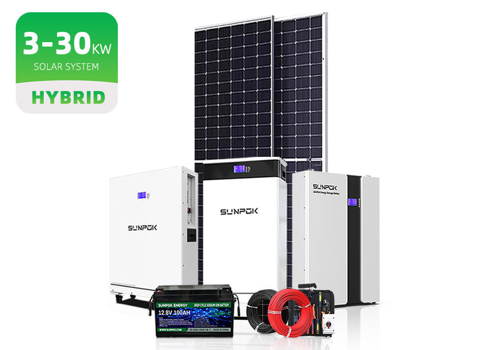 แบตเตอรี่ไอออนลิเดียม สําหรับระบบพลังงานแสงอาทิตย์ ระเบียงภายใน 3kw 5kw 8kw 10kw