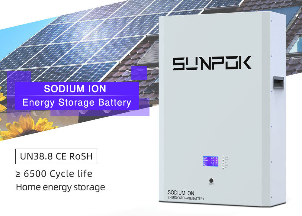 แบตเตอรี่ 20kwh ซาเดียม 51.2v 1 48V 200ah 5kw 10kw 15kwh แบตเตอรี่ไอออนซาเดียม แบตเตอรี่ไฟฟ้าติดผนัง