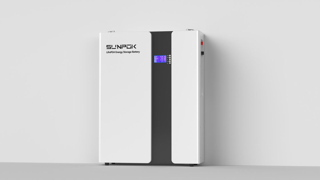5kWh 100Ah 51.2V 48V 10kWh Powerwall ไลฟ์โป4 ไลธิਅਮไอออน แบตเตอรี่แสงอาทิตย์