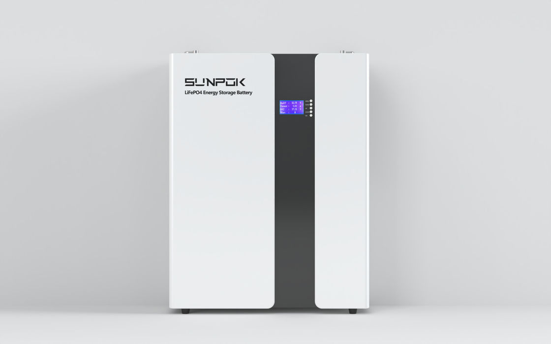 บ้านเรือน 10Kwh 5Kwh แบตเตอรี่ไอออนลิเดียม Lifepo4 48v 200ah แบตเตอรี่เก็บพลังงานแสงอาทิตย์