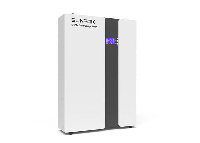 แรงไฟฟ้าติดผนัง 48V 100Ah 10Kwh แบตเตอรี่ 51.2V 48V 200Ah Lifepo4 แบตเตอรี่ ไลธิਅਮไอออน แบตเตอรี่แสงอาทิตย์ สําหรับระบบแสงอาทิตย์