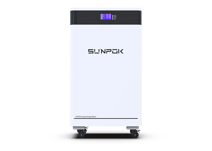 แบตเตอรี่ LFP ลิทธิียมเหล็กฟอสฟาตสมาร์ท ด้วยความจุ 51.2V 48V 300Ah 15Kwh