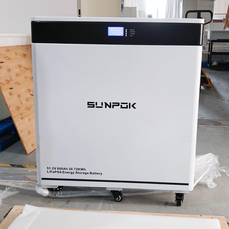 สินค้าการออกแบบใหม่ สินค้าใหม่ 48V 51.2V 600AH LiFePO4 แบตเตอรี่ แบตเตอรี่ไอออนลิตียม 30KWH แบตเตอรี่ลิตียม