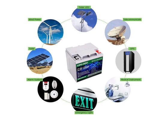 ODM 12v 50ah Lithium Ion Battery Deep Cycle For Marine 4000 Cycles