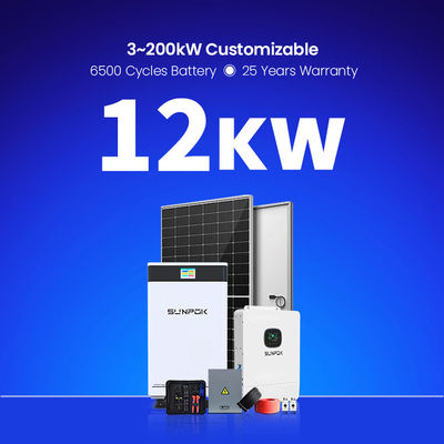 5Kw 10Kw 12Kw 15Kw 18Kw 20Kw 25Kw 30Kw Off Grid Solar Power Energy System Storage Solar Energy System